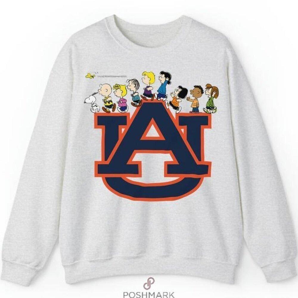 Auburn The Gang Snoopy Sports Retro Fan Gift Sweatshirt